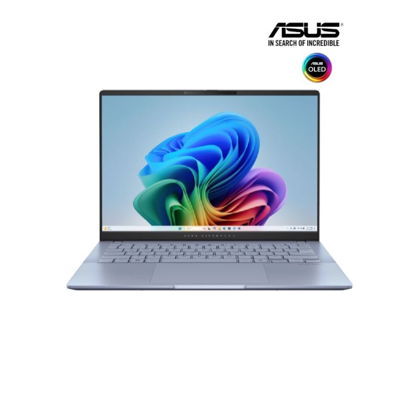 ASUS VIVOBOOK S14 OLED | S5406SA-QD127W-MIST BLUE ( Intel Ultra 7- 258V/ 32 GB / 1TB PCIE M.2/ 14" WUXGA -OLED/ Win11 )