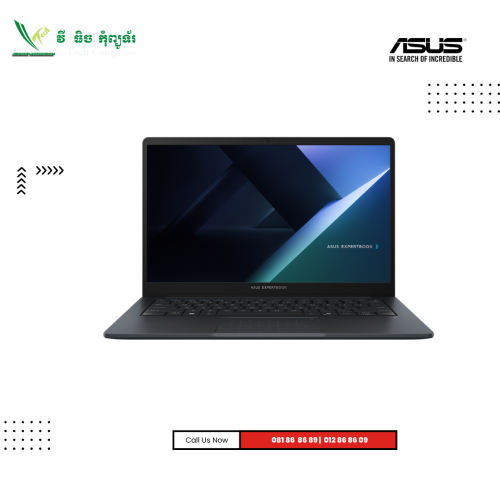 ASUS Expertbook B1 | B1403CVA-S64967- GRAY ( Intel® Core i5-13420H / 8GB /512 GB PCIE SSD / 14" FHD-IPS ) / DOS )