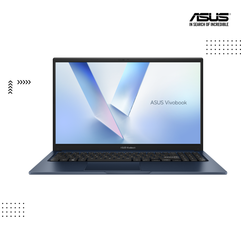 ASUS VIVBOOK  15 | F1504VA-Quiet Blue   ( Intel Intel Core 5-120U / 16GB / 512GB PCIE / 15.6"Full HD /Win 11)