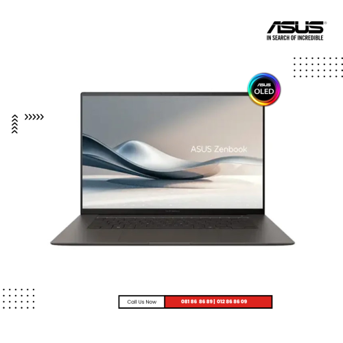 ASUS ZENBOOK S16 OLED | UM5606KA-RK061W-2I-ZUMAIA GRAY ( AMD Ryzen™ AI 7 350 / 16GB / 1TB PCIE / 16" OLED-3K-120Hz /Win11 )