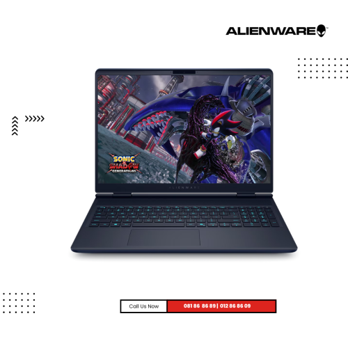 Dell Alienware | Aurora 16X-Blue​ ( Intel Core Ultra 9-275HX / 32GB / 2TB PCIE SSD / 16"QHD-2K-240Hz/ RTX5070 -8GB/ Win 11)