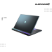 Dell Alienware | 18 Area 51 (Liquid Teal) ( Intel Core™ 9-275HX/ 32GB / 2 TB PCIE SSD / 18"WQXGA -300Hz/ RTX5080 -16GB/ Win 11)