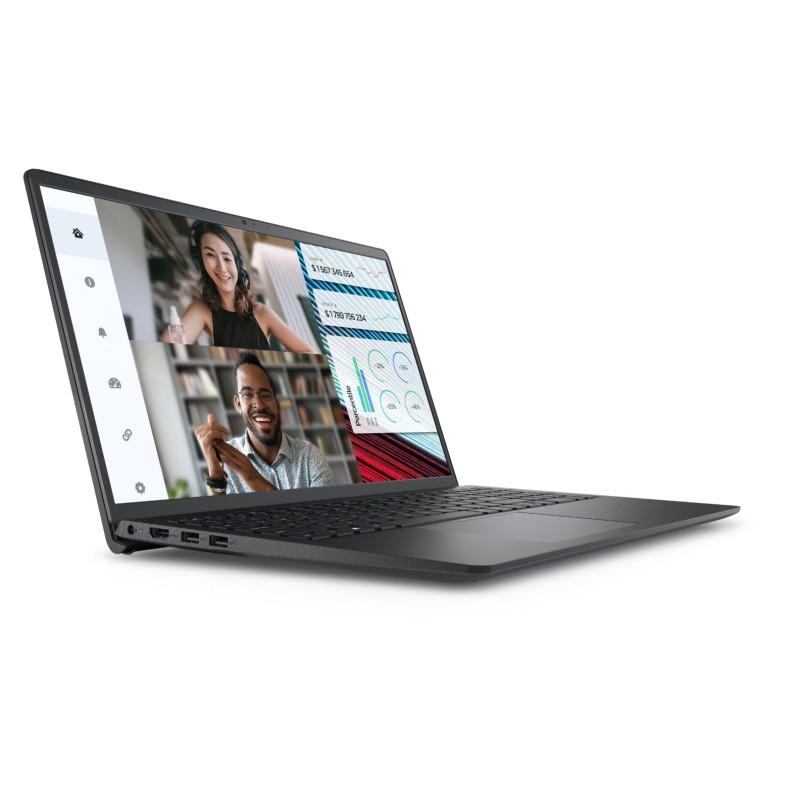 Dell Inspiron 15 | 3520-Black ( Intel Core i3-1215U/ 8GB /512 GB PCIE M.2 SSD / 15.6"FHD-120Hz / DOS )