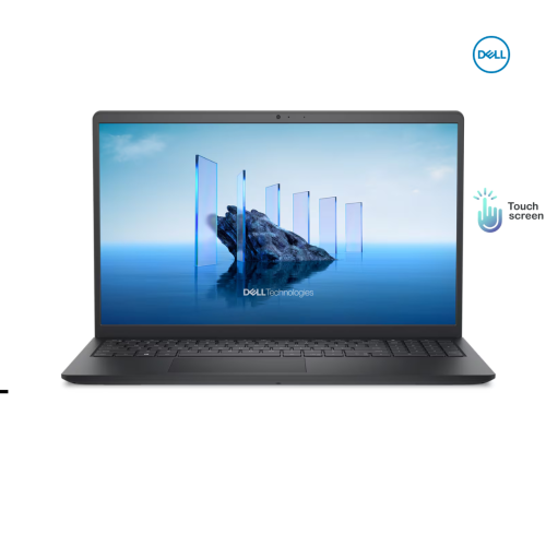 Dell  15 | DC15250 -Black ( Intel Core i5-1334U / 8 GB / 512 GB PCIE M.2 SSD / 15. 6 FHD​ ( 120Hz)/ DOS )  TuochScreen