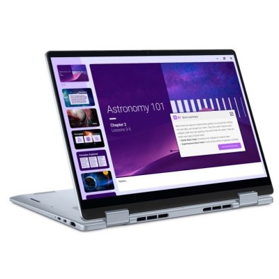 Dell 14 Plus | ( 2in1 )-ICE BLUE ( Intel Core Ultra 7-256V/ 16GB / 1TB PCIE SSD /14"FHD+ / Win 11 ) TuochScreen
