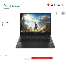 HP  OMEN 16 | AP0053  -SHADOW BLACK ( AMD Ryzen™ 9-8940HX / 32GB / 1 TB PCIE M.2 SSD  /16" FHD+( 144Hz)/ RTX5060-8GB  /​Win 11 )
