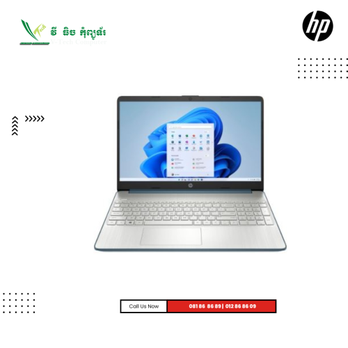 HP 15S | FD5297​- NIA-BLUE  ( Intel Core i7-1255U/ 8GB /512 GB PCIE SSD /15.6" FHD/DOS )