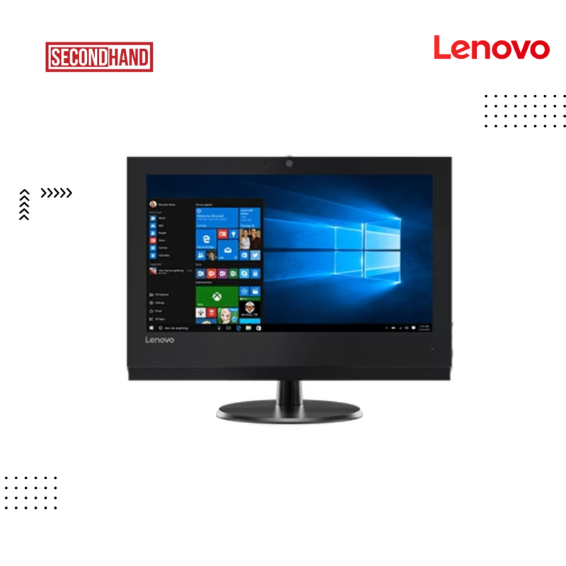 Desktop Lenovo AIO | V310Z-BLACK (​ Intel  Core i5-7500 /8GB / 240 GB SSD /20" HD+/DOS  ) Second hand