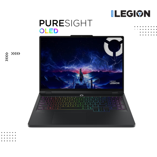 LENOVO LEGION 5 PRO | 16ADR10 -Eclipse Black( AMD Ryzen 7-8745HX  /32GB/ 1TB PCIE /16" 2K -OLED-165Hz/RTX5060-8GB / Win11 )