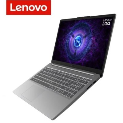LENOVO LOQ 15 | 15IAX9-E  Luna Grey  ( Intel Core  i7-12650HX / 16GB/ 512GB PCIE/ 15.6" FHD- (144Hz)/RTX4050-6GB /Win 11 )