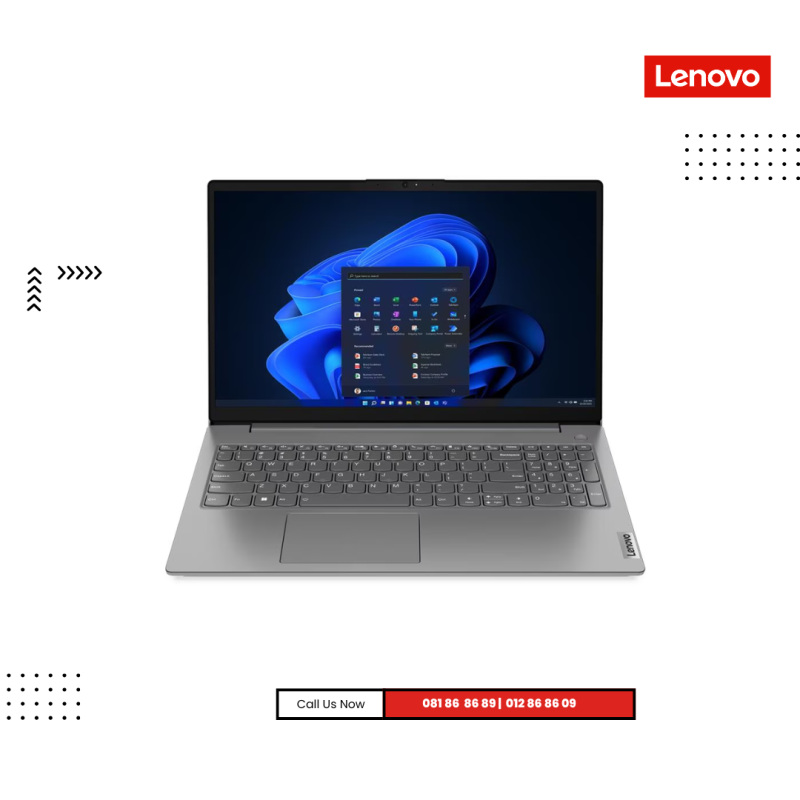 LENOVO V15-G4 | GRAY  ( Intel Core  5 - 210H / 8GB/ 512 GB PCIE /15.6"FHD /DOS )