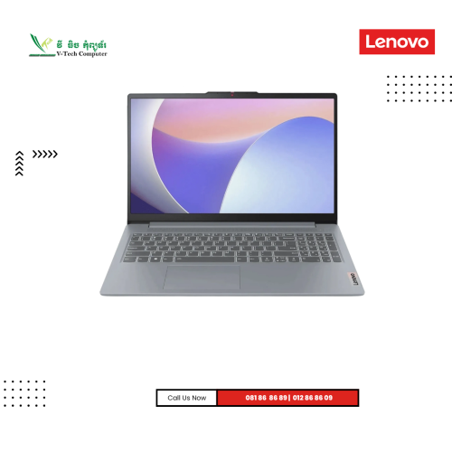 LENOVO Ideapad  Slim 3 | 15AMN8 - GRAY (  AMD R5-5700U /16GB/  512 GB PCIE /15.6"FHD/WIN 11 )