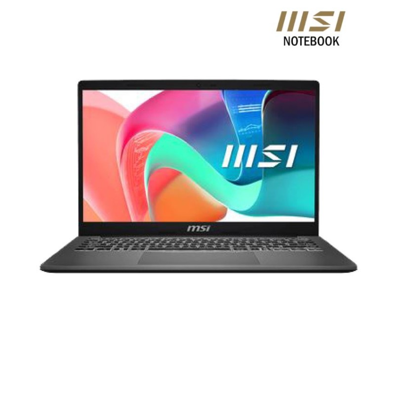 MSI Modern 14 | F13 MG-088KH - Platinum Gray  ( Intel ​​ Core i5-1334U /8GB/ 512 GB PCIE /14"FHD-IPS /Win 11 )