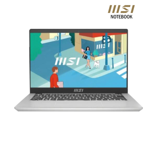 MSI Modern  14 C12M-260KH-SlIVER [ i3-1215U/8GB/512GB PCIE /14"FHD /Win 11]