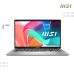 MSI Modern 15 | F1MG-1073KH-Urban Silver( Intel Core™ 5 -120U/8GB/512GB PCIE /15.6"FHD/Win 11 )