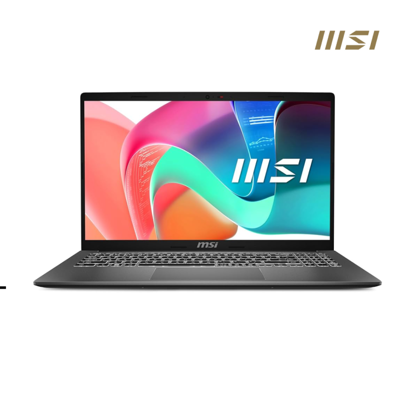 MSI Modern 15 | F13MG- 861XKH- Platinum Gray ( Intel Core i5-1335U /8GB/512GB PCIE /15.6"FHD ( IPS ) /DOS )