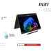 MSI Summit  13 | 13 AI+ Evo A2VMTG-037KH-Ink Black ( Intel Core™ Ultra 7 -258V / 32GB/ 1TB PCIE SSD /13.3"FHD+  ( IPS ) /Win 11 ) TouchScreen