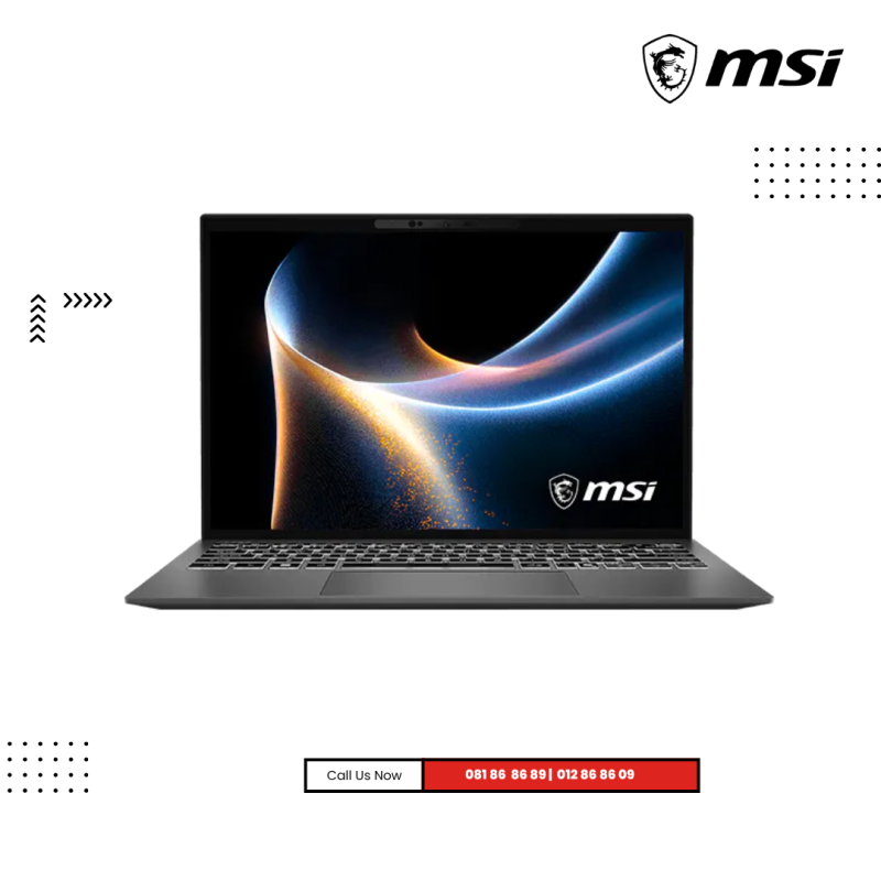 MSI Prestige 13 | AI+A3MG-007KH - Platinum Gray ( Intel Core™ Ultra 7 -355 / 32GB/ 1TB PCIE SSD /13.3"2.8K -OLED/Win 11 )