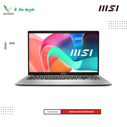 MSI Modern 15 | F13MG-453XKH Urban Silver ( Intel Core i5-1334U /8GB/512GB PCIE /15.6"FHD ( IPS ) /DOS  )