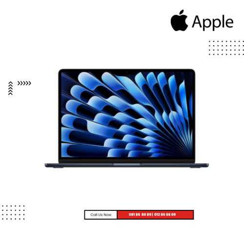 Apple Macbook AIR 13 | MC8K4LL/A -Midnight ( Apple M3 /  16GB / 256 GB PCIE /13.6 Inch" )- 2024