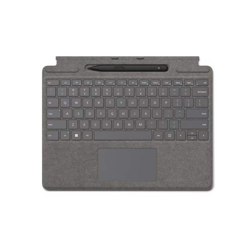 Keyborad Surface | Surface Pro X+8+9+10+11 Signature Type Cover Copilot+ Slim Pen Series 2 (GRAY )