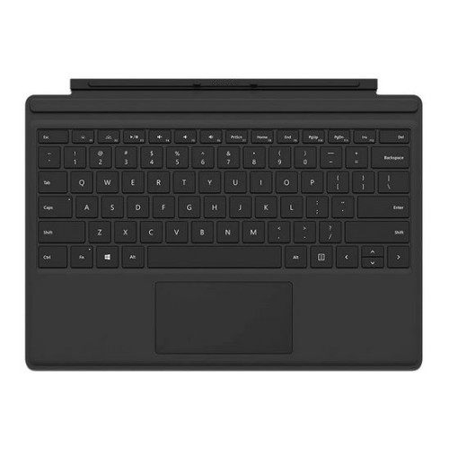 Keyborad Surface | Pro 4+5+6+7+7 Plus Plastic Type Cover ( Black  )