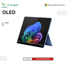 Microsoft Surface Pro 11 | Edition Copilot+PC - Sapphire ( Snapdragon X Elite / 16GB / 1 TB PCIE / 13"-OLED /Win 11 Home ) TuochScreen