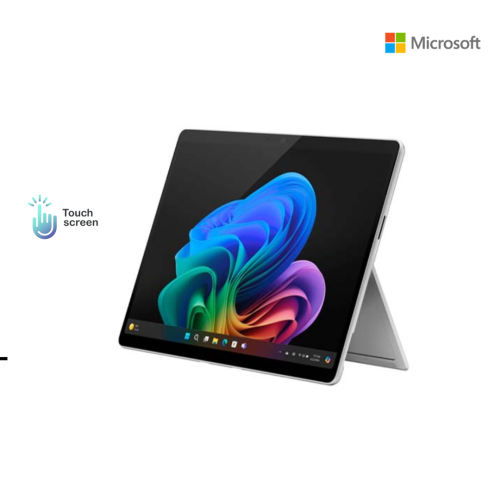 Microsoft Surface Pro 12 | Copilot+PC-Platinum ( Snapdragon X-Plus / 16GB / 256 GB PCIE / 12"/Win 11 ) -Tuoch Screen