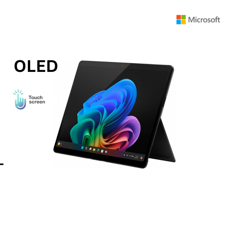 Microsoft Surface Pro 11 | Edition Copilot+PC - BLACK ( Snapdragon X Elite / 16GB / 1 TB PCIE / 13"-OLED /Win 11 Home ) TuochScreen