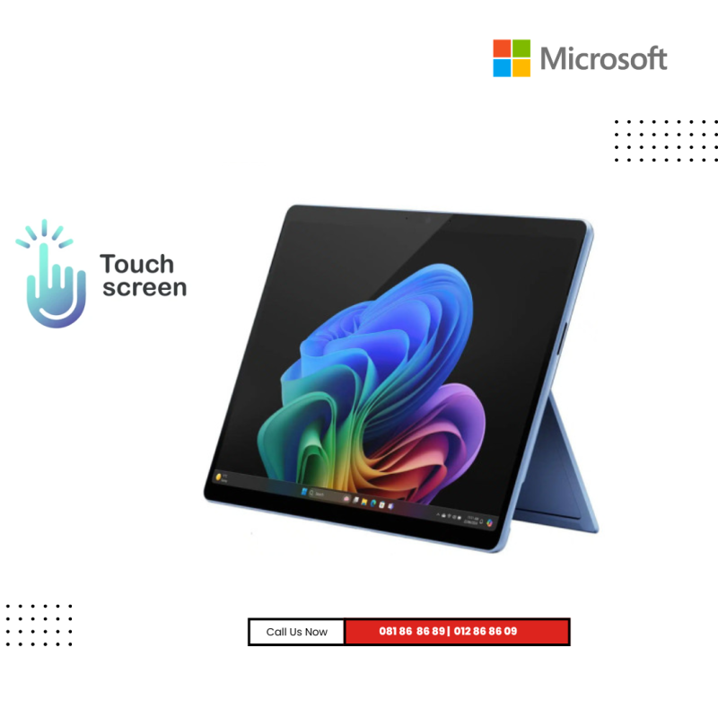 Microsoft Surface Pro 11 | Edition Copilot+PC - Sapphire  ( Snapdragon X Plus / 16GB / 512 GB PCIE / 13"-120HZ/Win 11 Home ) TuochScreen