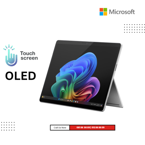 Microsoft Surface Pro 11 |  Edition Copilot+PC - Platinum ( Snapdragon X Elite / 16GB / 512  GB PCIE / 13"-OLED /Win 11  Home  ) Touch Screen