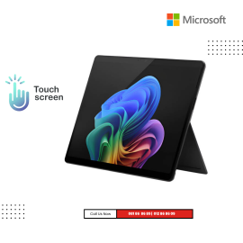 Microsoft Surface Pro 11 | Edition Copilot+PC - Black  ( Snapdragon X Plus / 16GB /  512 GB PCIE / 13"-120HZ/Win 11 Home ) TuochScreen