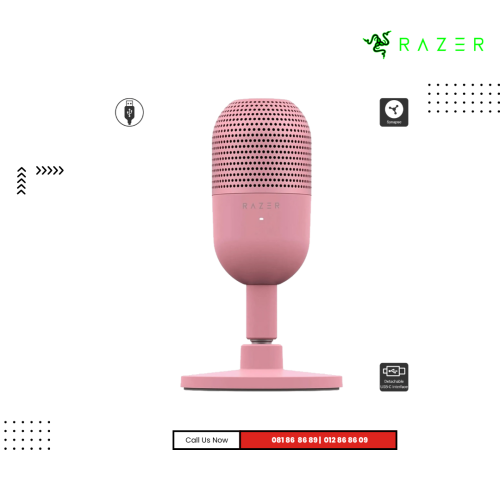 Microphone Razer | AI-SEIREN-MINI-V3-QUARTZ