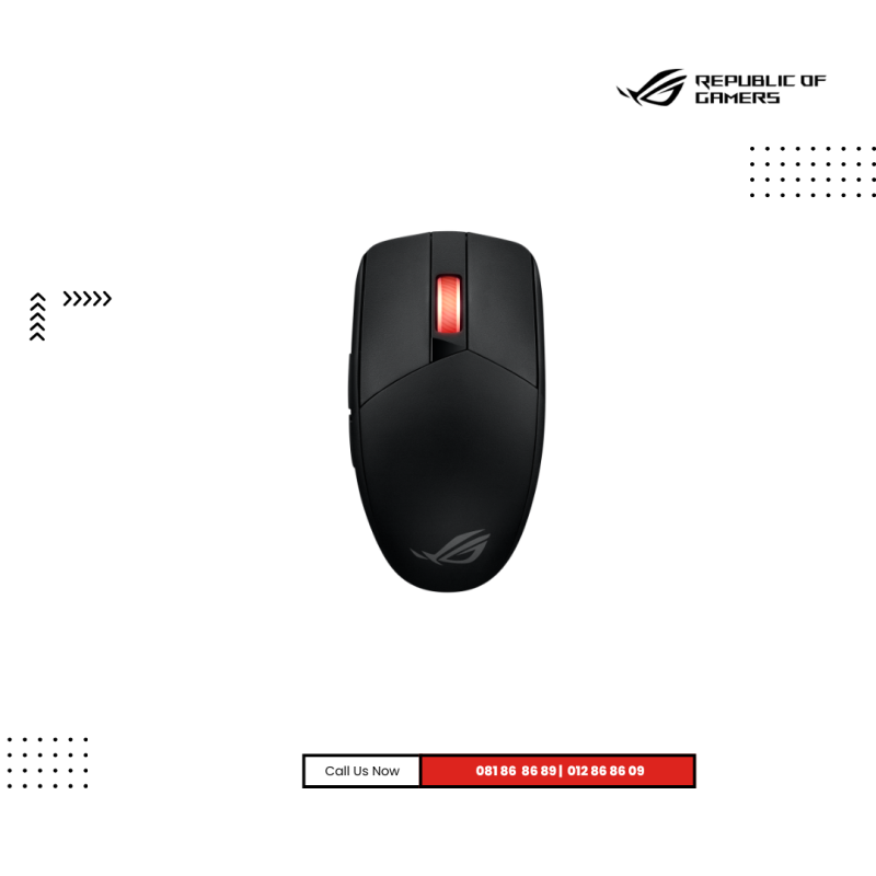 Mouse Asus ROG | Strix Impact III  ( Wireless -Bluetooth ) - Black
