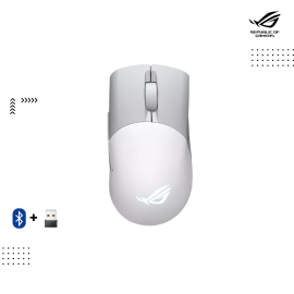 Mouse Asus ROG | Keris Wireless AimPoint Gaming ( Wirless + Bluetooth ) -White