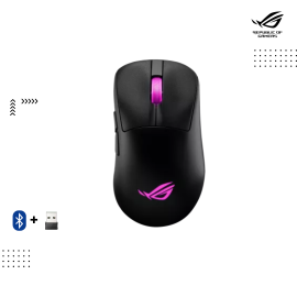 Mouse Asus ROG |  CKERIS II ORIGIN/BLK P722 ( Wireless + Bluetooth ) -Black