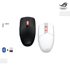Mouse Asus ROG | Strix Impact III  P520  ( Wireless -Bluetooth ) - Black/White