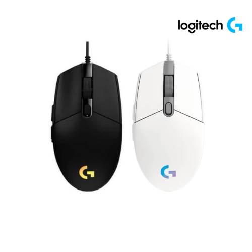 Mouse Logitech | G102 GEN2 Lightsync Gaming  ( Black And White )