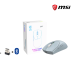 Mouse MSI | FORGE GM340 W - ( WIRELESS + BLUETOOTH ) GAMING ( Black /White/Navy/Violet/ Sky )