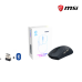 Mouse MSI | FORGE GM340 W - ( WIRELESS + BLUETOOTH ) GAMING ( Black /White/Navy/Violet/ Sky )