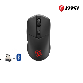 Mouse MSI | VERSA 300 W -( WIRELESS + BLUETOOTH ) GAMING ( Black )