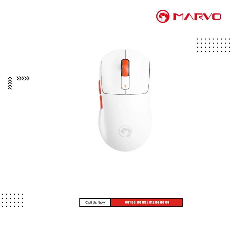 Mouse Marvo | G964W  (  Wireless + Bluetooth)  RGB Gaming