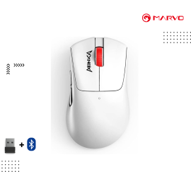 Mouse MARVO | G982W -WH ( WireLess + Bluetooth ) Gaming