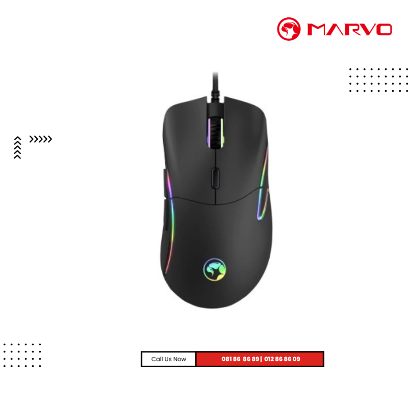 Mouse Marvo | M528  RGB ( Wire )  Gaming