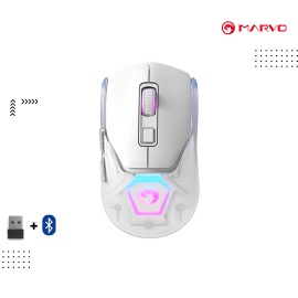 Mouse Marvo |  Z Fit PRO (  WIRELESS+  Blutooth )  White  & Black