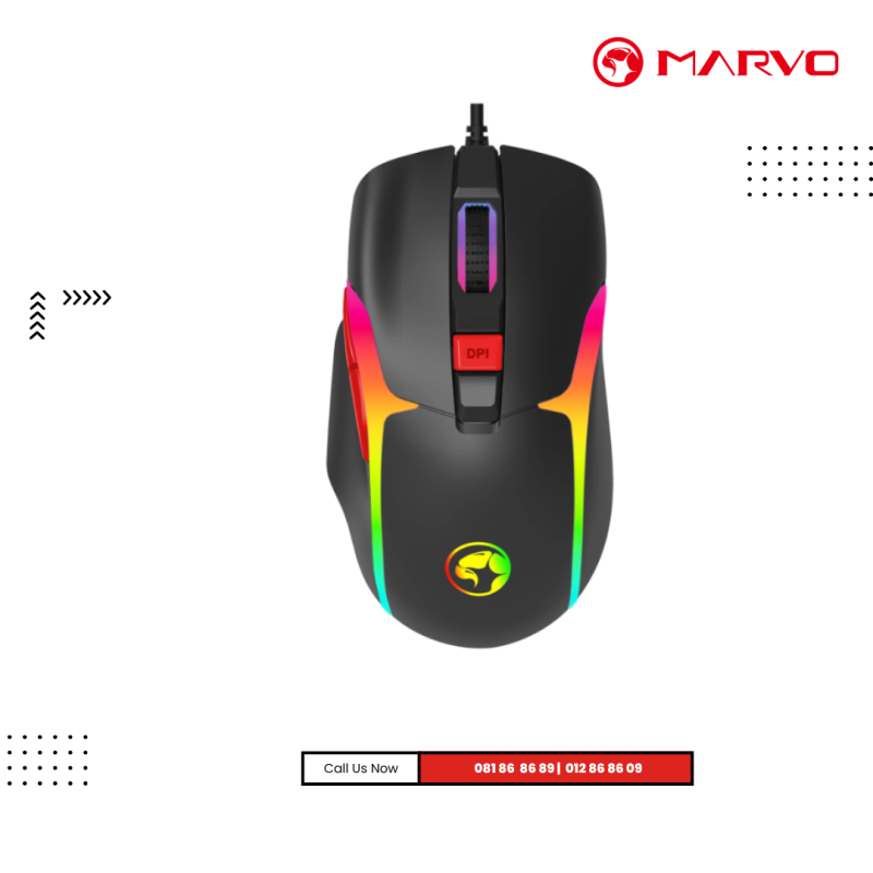 Mouse Marvo | M360 RGB Wired Gaming