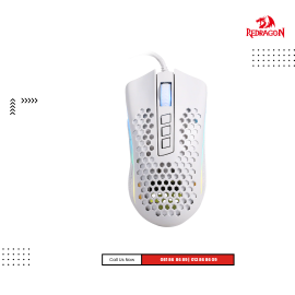 Mouse Redragon |  M808 Storm White Lightweight RGB Gaming