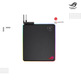 MousePad Asus | ROG  Balteus Qi wireless-charging RGB gaming mouse pad with 15-zone Aura Sync lighting