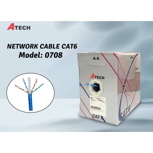 Cable CAT6  Ethernet  ATech -BOX / 305M ( 0708 )