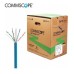 Cable CAT6 Ethernet COMMSCOP UTP AMP CAT6 ORIGINAL 24AWG,SOL,XF,CM,BLUE,RB 305M NETWORK